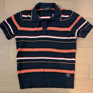 Scotch & Soda Multicolor Striped Polo Shirt